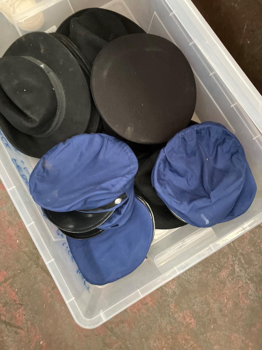 Black Hats and Policemen Hats, Fedoras