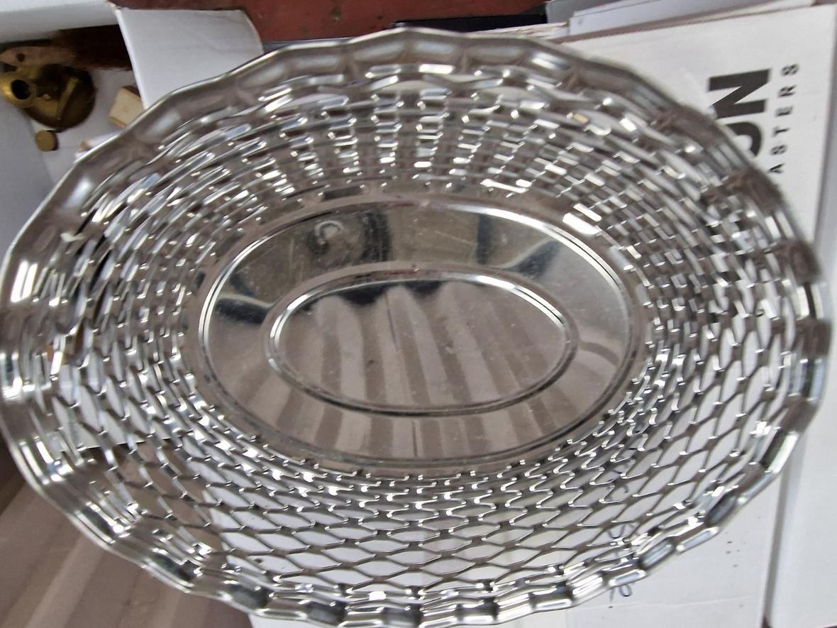Silver tray