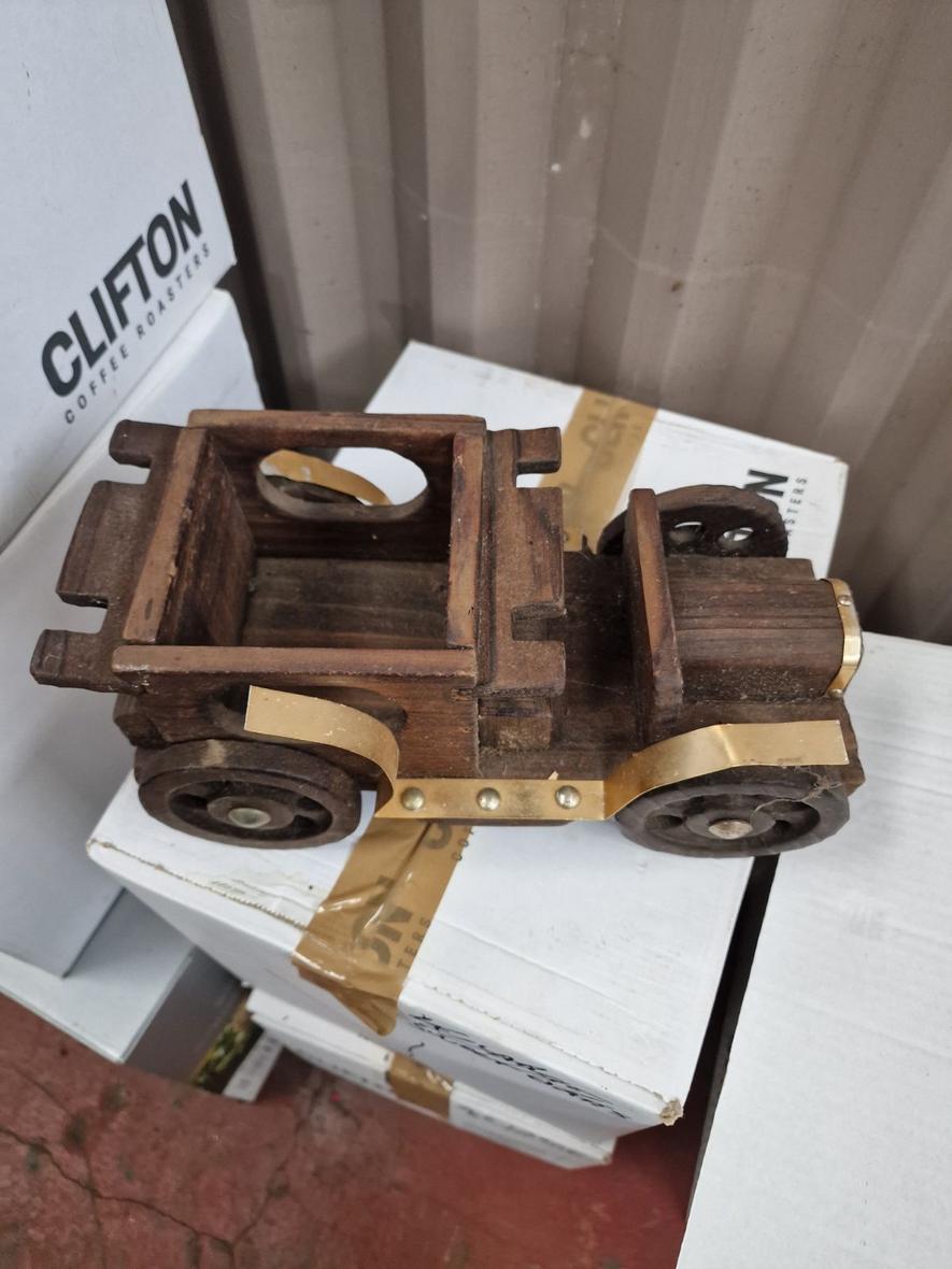 Wooden car