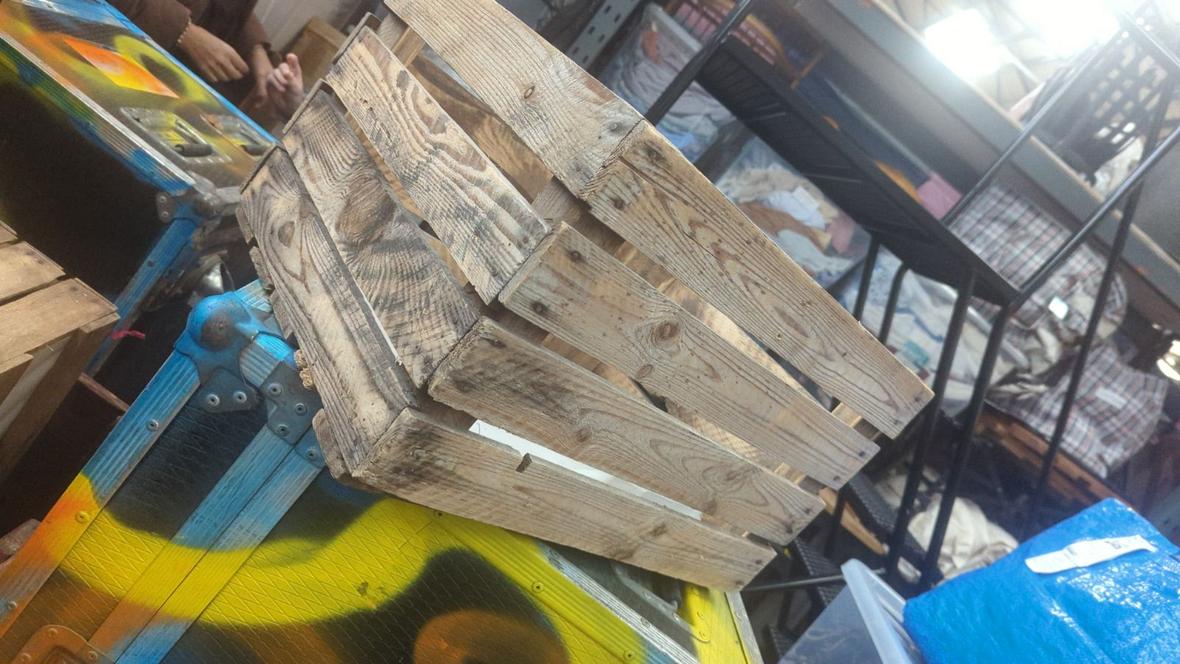 Wooden crate