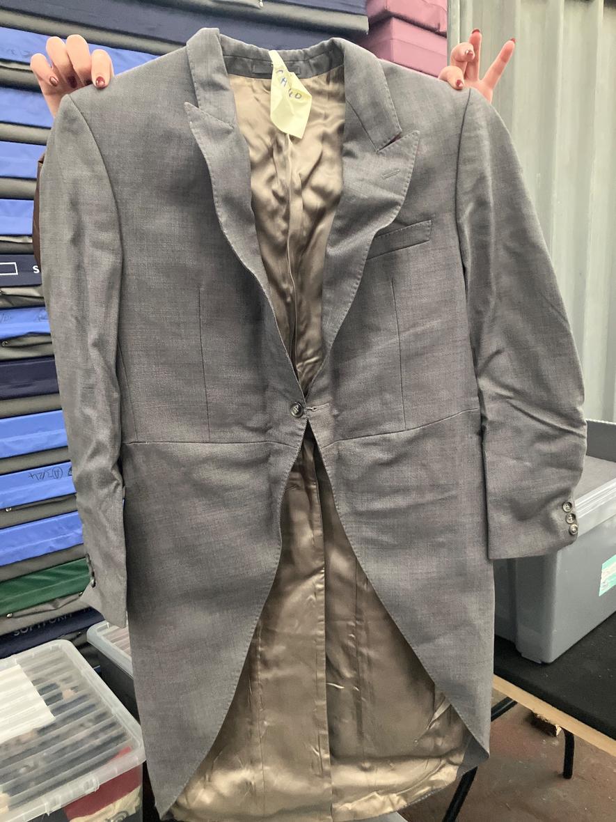 Grey tail suits