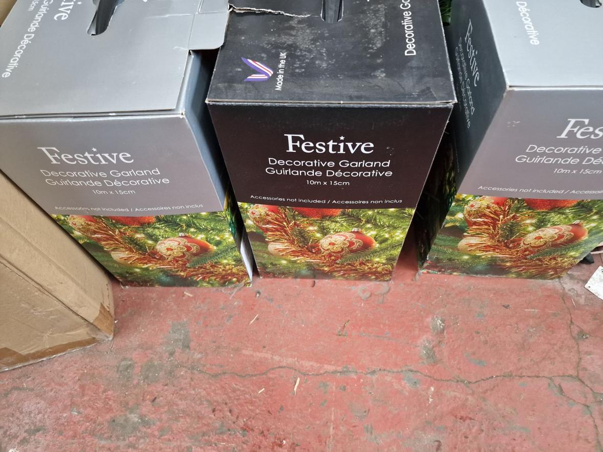 Festive garlands