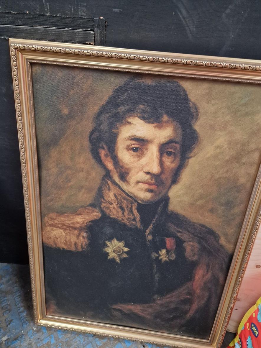 Framed portrait