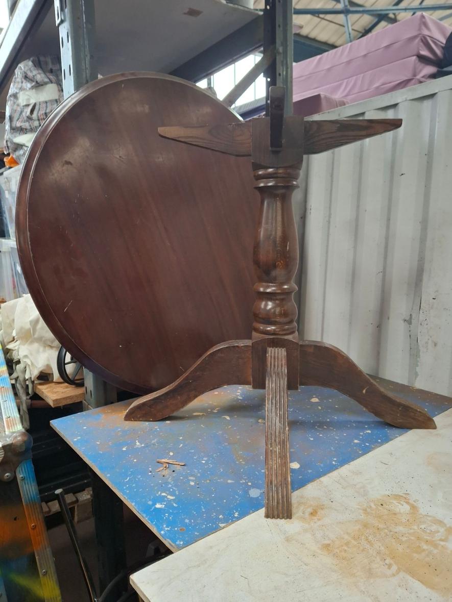 Large round table